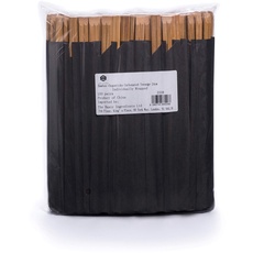Essstäbchen aus Bambus Tensoge mit Kohlensäure 24cm | Nachhaltiger Bambus | Einzeln verpackt