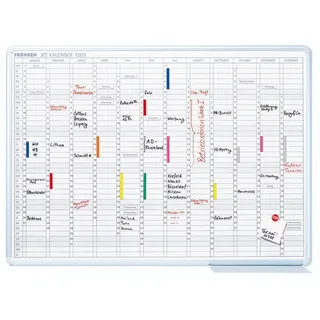 Franken JetKalender® 1203 Jahresplaner, Monatseinteilung 120,0 x 90,0 cm