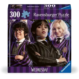 Ravensburger Erwachsenenpuzzle 300 Teile - Wednesday - Outcasts Are In