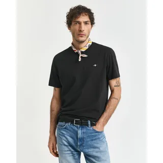 GANT Reg Shield Kurzarm-T-Shirt Black M
