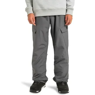 Snowboardhose DC SHOES "Banshee 15K", Herren, Gr. S, grau (magnet), Obermaterial: 100% Polyester., Hosen Snowboardhose