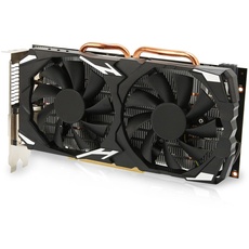 RX 580 Grafikkarte 8GB,GDDR5 256bit Gaming Grafikkarte mit 2 Kühlung Ventilatoren,PCI Express 3.0,Unterstützt 1080p Auflösung