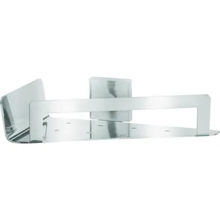 Tesa EXXCLUSIV Eckduschkorb inkl. Klebelösung ohne Bohren,