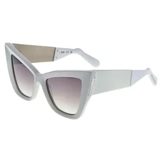 GCDS Sonnenbrille GD0026 21G 53 Damen Weiß - Weiß