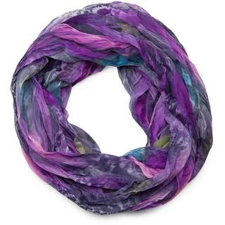 Stylebreaker "Loop mit Feder Muster", 1 Stk., violett