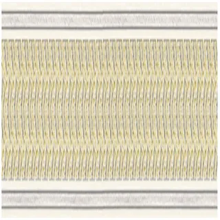 A.S. Création selbstklebende Bordüre Only Borders 10 Borte 5,00 m x 0,04 m metallic Made in Germany 369152 36915-2