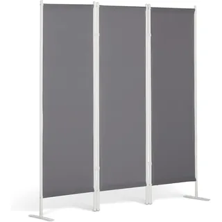 Leco KLASSIK Stellwand Paravent Sichtschutz Schutz 150cm anthrazit