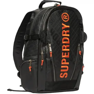 Superdry Tarp Aop Rucksack Schwarz