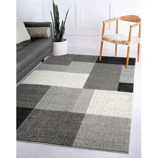 The CarPET Pearl Kurzflorteppich 240 x 330 cm Grau/Beige