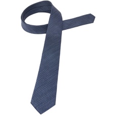 Krawatte in blaugrau strukturiert