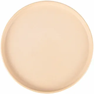 Villa d'Este Home Tivoli Set mit 6 Obsttellern, matt, Steingut, sandfarben, Berlin