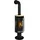 Rota Twist Stahl Schwarz/Abdeckplatte Sandstein