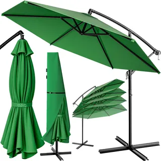 Kingsleeve Ampelschirm Ø 330 cm Grün
