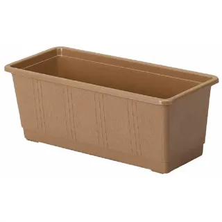 Thermo Geli Plastic BLUMENKASTEN Standard" 80cm Terra Blumentopf Planzentopf