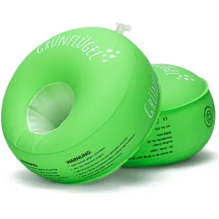 Grünflügel Schwimmflügel ab 1 Jahr - Sicher & Hautfreundlich & Ohne Weichmacher I 11-30 Kg I Schwimmflügel rund Swim Schwimmhilfe Baby ab 1 Jahr Kinder 2 Jahre Schwimmflügel Kinder 3-6 Jahre