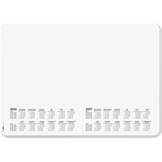 Sigel H6501 Schreibunterlage Papier Punktraster (B x H) 42 mm x 29.70 cm 2026 2027, 30 Blatt, mit abgerundeten Ecken, aus nachhaltigem