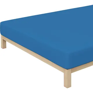 Premium Baumwolle 120 x 200 - 130 x 220 cm blue mid