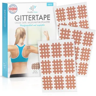 Health Press Gittertape Typ A Akupunkturpflaster 180 St.