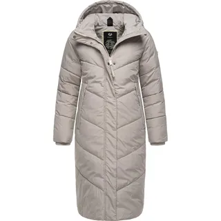 Wintermantel RAGWEAR "Wintermantel Suminka", Damen, Gr. 4XL, beige (bone), Obermaterial: 100% Polyester PES.  Obermaterial: Futter: 100% Polyester PES. 100% Polyester PES., Mäntel Wintermantel