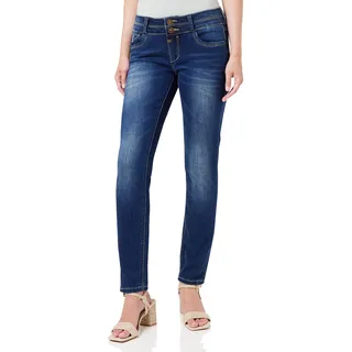 Timezone Damen Enyatz- 92 % Baumwolle, 7 T-400, 1 Elasthan Slim Jeans, Blau (Blue Royal Wash 3065), 30W / 34L EU