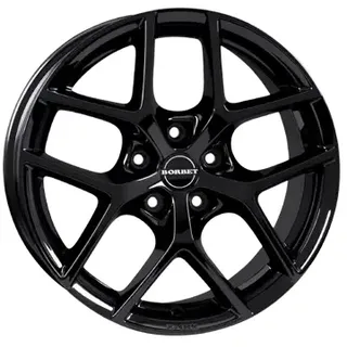 Borbet Y 8,0 x 18 5 x 112 ET48 Schwarz glänzend