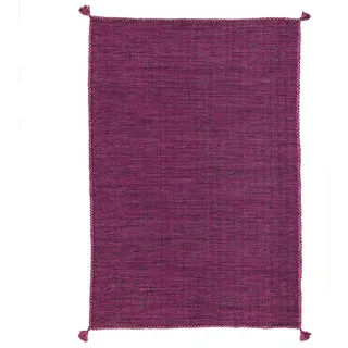 Pergamon Natur Teppich Kelim Prico Pink, 200x300cm