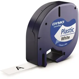 Dymo Etikettenband S0721660 Schwarz 12 mm x 4 m