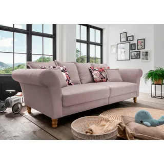 Home Affaire »Tassilo Mega Sofa mit viel Platz, bequem durch Kaltschaum im Sitz«, rosa