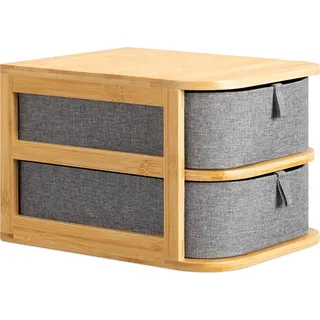 Navaris Make-Up Organizer 2-tlg. beige