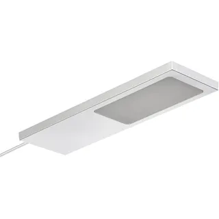 SOTECH LED-Möbelleuchte GIULIA II 4000K neutralweiß silbergrau | Einzelleuchte Unterbauleuchte Schrankleuchte Vitrinenbeleuchtung