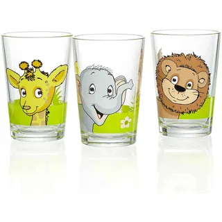 Ritzenhoff & Breker Becher 0,205 l 3er Set Dschungeltiere