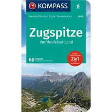 KOMPASS Wanderführer Zugspitze, Werdenfelser Land, 60 Touren mit Extra-Tourenkarte