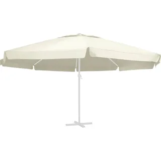 vidaXL Ersatzbezug für Sonnenschirm Sandfarben 610 cm - Beige