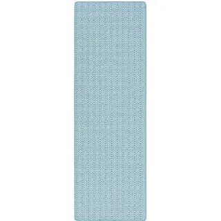 Snapstyle In- UND Outdoor Teppich Läufer Beidseitig Cape Cod , Hellblau , Textil , 100x200 cm , Teppiche und Böden, Teppiche, Teppichläufer, Läufer