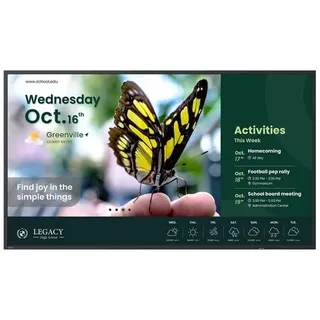 BenQ ST4304 ST04 Series - 43" LED-backlit LCD display - 4K - for digital signage