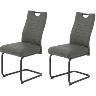 Hela Freischwinger JUPITER grau 2er Set