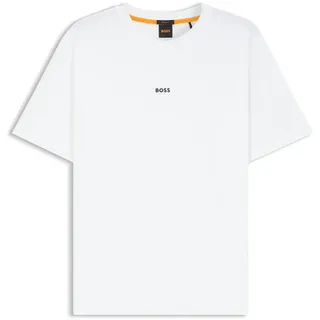 Boss ORANGE T-Shirt »TChup« mit Rundhalsausschnitt, weiß