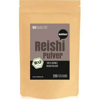 Wohltuer Reishi Pulver Vitalpilz Mineralstoffreiche 200g