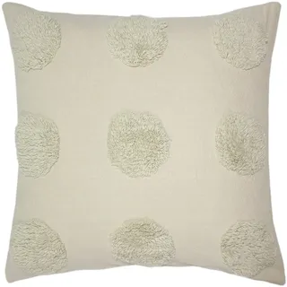 Linen House Haze Kissen mit Federfüllung, Sand, 45 x 45cm (18" x 18")