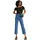 für Damen 72693-0117 Jeans Knöchel blau 29/31 Lässig Baumwolle Denim