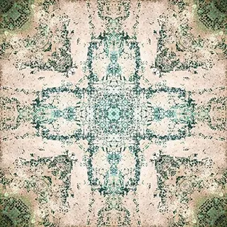 Homemania Teppich, Bedruckt, Positive Morning, geometrisch, rutschfest, für Wohnzimmer, Schlafzimmer, Mehrfarbig aus Polyester, Baumwolle, 100 x 200 cm