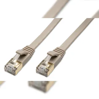 CAPTIVA Computer-Kabel »Kabel Patchkabel CAT 8 Kabel für Netzwerk, LAN und Ethernet 0,5m grau«