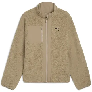 Puma Reversible Hybrid Sherpa Jacket Isolierte, Eiskaffee, L