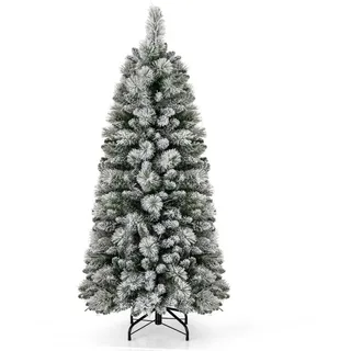 Costway Weihnachtsbaum 150cm Grün , Metall , 155 cm , Dekoration, Weihnachtsdekoration, Christbäume & Zubehör