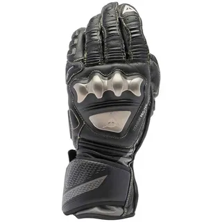 Dainese Full Metal 7 Lederhandschuhe - Black / Black - S - Long