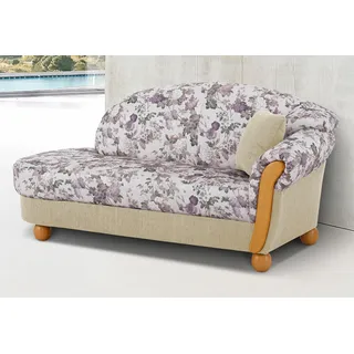 Home Affaire Ottomane »Milano, bequemes solitär Sofa im Landhaus-Stil, B/T/H 181/79/83cm«, beige