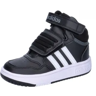 Adidas Unisex Kinder Hoops Mid Shoes Basketball Shoe, core Black/FTWR White/Grey six