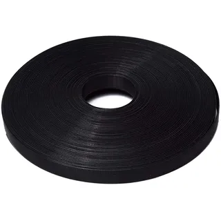 GUGULUZA Polyester-Fischbein 45,7 m/Korsettstab zum Nähen von Hochzeitskleider-Korsetts 6/8 / 12/15 mm (Schwarz - 12mm)