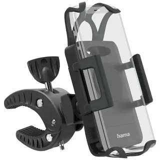 Hama Fahrrad-Handyhalterung Strong 360 Grad drehbar Schwarz/Blau