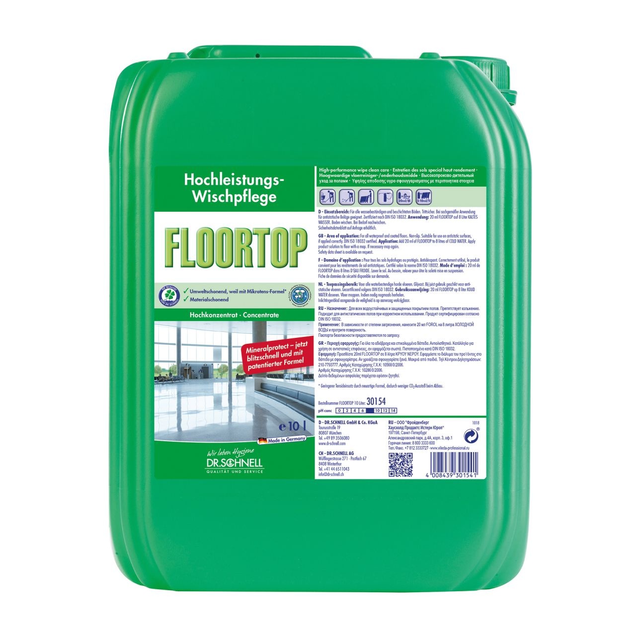 Bild von Floortop Bodenreiniger 1 l